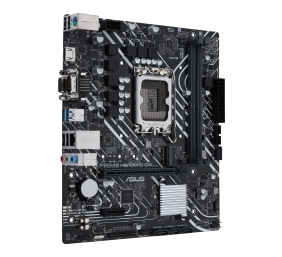 Asus | PRIME H610M-D D4 | Processor family Intel | Processor socket  LGA1700 | DDR4 DIMM | Memory slots 2 | Supported hard disk drive interfaces 	SATA, M.2 | Number of SATA connectors 4 | Chipset Intel H610 | mATX