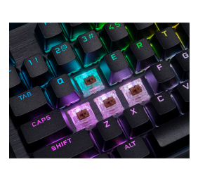 Corsair K70 RGB PRO Mechanical Gaming keyboard, RGB LED light, NA Layout, Wired, Black