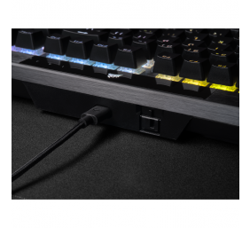 Corsair K70 RGB PRO Mechanical Gaming keyboard, RGB LED light, NA Layout, Wired, Black