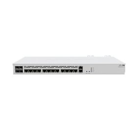 Mikrotik Cloud Core Router CCR2116-12G-4S+, 16-CORE 2 GHZ ARM CPU, 16 GB DDR4 RAM, 4x10G SFP+ ports, 13xGigabit LAN ports, 1x RJ45 Serial port, 1x M.2 slots, 16 core CPU, 16 GB RAM, Dual redundant power supply, RouterOS L6 | Cloud Core Router | CCR2116-12