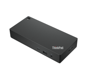 Lenovo | ThinkPad Universal USB-C Dock - EU | Docking station | Ethernet LAN (RJ-45) ports 1 | VGA (D-Sub) ports quantity 1 | DisplayPorts quantity 2 | USB 3.0 (3.1 Gen 1) Type-C ports quantity 1 | USB 3.0 (3.1 Gen 1) ports quantity 3 | USB 2.0 ports quan