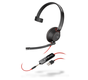 Poly BLACKWIRE 5210,C5210,USB-A,WW | Poly | USB-A Headset | Built-in microphone | Yes | Black | USB Type-A | Wired | Blackwire  5210,C5210 USB-A