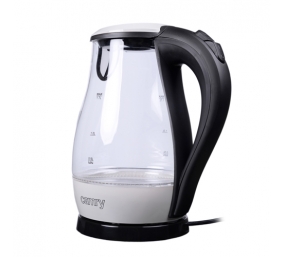 Camry | CR 1251 | Standard kettle | 2000 W | 1.7 L | Glass | 360° rotational base | Glass/Black