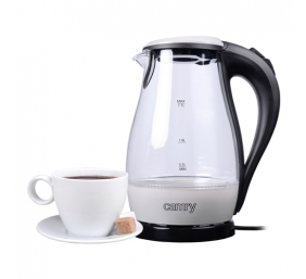 Camry | CR 1251 | Standard kettle | 2000 W | 1.7 L | Glass | 360° rotational base | Glass/Black