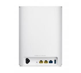 ZenWiFi AX Hybrid (XP4) (1pk White) | 802.11ax | 574+1201 Mbit/s | 10/100/1000 Mbit/s | Ethernet LAN (RJ-45) ports 2 | Mesh Support Yes | MU-MiMO Yes | 1 x USB 3.0