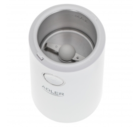 Adler | Coffee Mill | AD 4446ws | 150 W | Coffee beans capacity 75 g | White