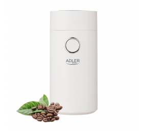 Adler | Coffee Mill | AD 4446ws | 150 W | Coffee beans capacity 75 g | White