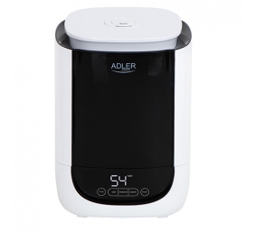 Adler | Air Humidifier | AD 7966 | 35 m³ | 25 W | Water tank capacity 4.6 L | Ultrasonic | Humidification capacity 280 ml/hr | White/Black