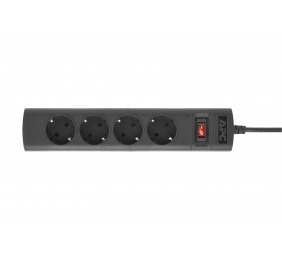 APC UPS Power Strip, Locking IEC C14 TO 4 Outlet Schutzkontakt (CEE 7/3), 230V Germany