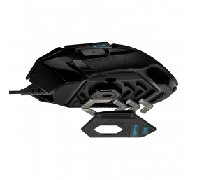 Logitech G502 HERO Laidinė žaidimų pelė, USB Type-A, Optical, 25600 DPI, Juoda