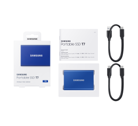 Portable SSD | T7 | 1000 GB | N/A " | USB 3.2 | Blue
