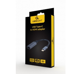Cablexpert USB Type-C to HDMI display adapter, Space grey | A-USB3C-HDMI-01