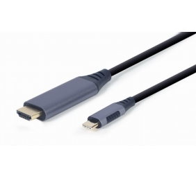 Gembird CC-USB3C-HDMI-01-6 Adapterio kabelis, USB Type-C į HDMI, 1.8 m