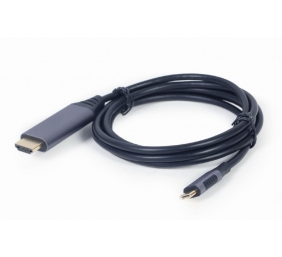 Gembird CC-USB3C-HDMI-01-6 Adapterio kabelis, USB Type-C į HDMI, 1.8 m