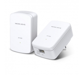 Mercusys | AV1000 Gigabit Powerline Starter Kit | MP500 KIT | 1000 Mbit/s | Ethernet LAN (RJ-45) ports 1