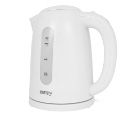 Camry | Kettle | CR 1254 | Standard | 2200 W | 1.7 L | Plastic | 360° rotational base | White