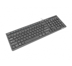 Natec | Keyboard | Discus 2 Slim | Standard | Wired | US | Black | USB 2.0 | 424 g | Numeric keypad
