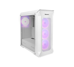 Genesis | PC Case | IRID 505 ARGB | Side window | White | Midi Tower | Power supply included No | ATX