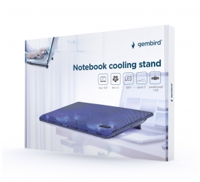 Gembird | Fits up to size 15.6 " | Notebook Cooling Stand | NBS-2F15-05