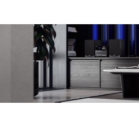 Sharp XL-B517D(BK) Hi-Fi Micro System, CD/FM/USB/Bluetooth v5.0, Aux-in, 45W, Black | Sharp | Hi-Fi Micro System | XL-B517D(BK) | Black | USB port | AUX in | Bluetooth | CD player | FM radio | Wireless connection