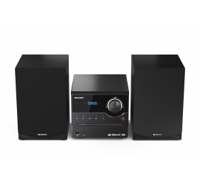 Sharp XL-B517D(BK) Hi-Fi Micro System, CD/FM/USB/Bluetooth v5.0, Aux-in, 45W, Black | Sharp | Hi-Fi Micro System | XL-B517D(BK) | Black | USB port | AUX in | Bluetooth | CD player | FM radio | Wireless connection