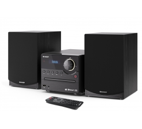 Sharp XL-B517D(BK) Hi-Fi Micro System, CD/FM/USB/Bluetooth v5.0, Aux-in, 45W, Black | Sharp | Hi-Fi Micro System | XL-B517D(BK) | Black | USB port | AUX in | Bluetooth | CD player | FM radio | Wireless connection