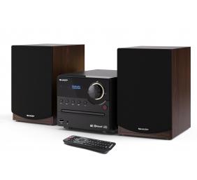 Sharp | Hi-Fi Micro System | XL-B517D(BR) | Brown | USB port | AUX in | Bluetooth | CD player | FM radio | Wireless connection