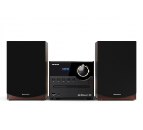 Sharp | Hi-Fi Micro System | XL-B517D(BR) | Brown | USB port | AUX in | Bluetooth | CD player | FM radio | Wireless connection