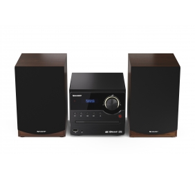 Sharp | Hi-Fi Micro System | XL-B517D(BR) | Brown | USB port | AUX in | Bluetooth | CD player | FM radio | Wireless connection
