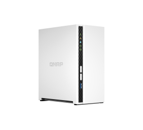 QNAP | 2-Bay ARM | TS-233 | Up to 2 SATA 6Gb/s, 3Gb/s | ARM 4-core | Cortex-A55 | Processor frequency 2.0 GHz | 2 GB | N/A