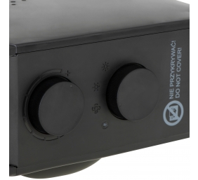 Adler | Heater | AD 7725b | Fan heater | 2000 W | Number of power levels 2 | Black