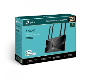 AX3000 Dual Band Gigabit Wi-Fi 6 Router | Archer AX53 | 802.11ax | 574+2402 Mbit/s | 10/100/1000 Mbit/s | Ethernet LAN (RJ-45) ports 4 | Mesh Support Yes | MU-MiMO Yes | Antenna type External | 36 month(s)