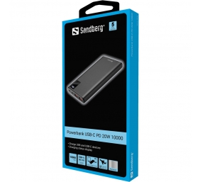 SANDBERG Powerbank USB-C PD 20W 10000