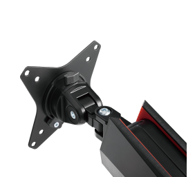 Logilink | Desk Mount | Tilt, swivel, level adjustment, rotate | 17-32 " | Maximum weight (capacity) 8 kg | Black/Red