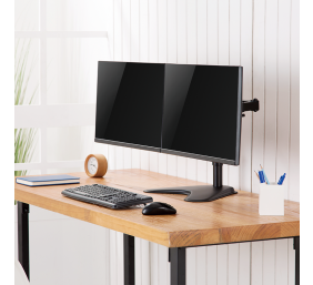 Logilink | Desk Mount | Tilt, swivel, level adjustment, rotate | 17-32 " | Maximum weight (capacity) 8 kg | Black