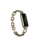 Fitbit Luxe Fitness tracker, Touchscreen, Heart rate monitor, Activity monitoring 24/7, Waterproof, Bluetooth, Soft Gold/Peony