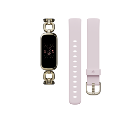 Fitbit | Luxe | Fitness tracker | Touchscreen | Heart rate monitor | Activity monitoring 24/7 | Waterproof | Bluetooth | Soft Gold/Peony