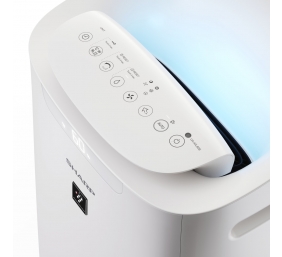 Sharp | Air Purifier with humidifying function | UA-KIL80E-W | 6.4-103 W | Suitable for rooms up to 62 m² | White