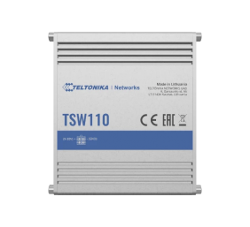 Teltonika | Switch | TSW110 | Unmanaged | Gigabit Ethernet (copper) ports quantity 5 | 10 Gbps (RJ-45) ports quantity 0 | SFP ports quantity 0 | SFP+ ports quantity 0 | Combo ports quantity 0 | PoE+ ports quantity 0 | Passive PoE ports quantity Possibilit
