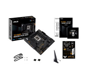 Asus TUF GAMING B660M-PLUS WIFI Processor family Intel Processor socket  LGA1700 DDR5 DIMM Memory slots 4 Supported hard disk drive interfaces 	SATA, M.2 Number of SATA connectors 4 Chipset B660  mATX