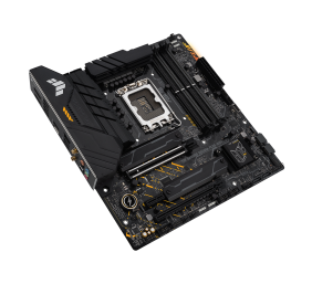 Asus TUF GAMING B660M-PLUS WIFI Processor family Intel Processor socket  LGA1700 DDR5 DIMM Memory slots 4 Supported hard disk drive interfaces 	SATA, M.2 Number of SATA connectors 4 Chipset B660  mATX