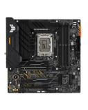 Asus TUF GAMING B660M-PLUS WIFI Processor family Intel, Processor socket  LGA1700, DDR5 DIMM, Memory slots 4, Supported hard disk drive interfaces 	SATA, M.2, Number of SATA connectors 4, Chipset B660,  mATX