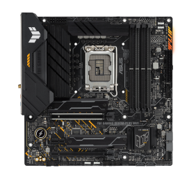 Asus TUF GAMING B660M-PLUS WIFI Processor family Intel Processor socket  LGA1700 DDR5 DIMM Memory slots 4 Supported hard disk drive interfaces 	SATA, M.2 Number of SATA connectors 4 Chipset B660  mATX