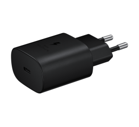 Samsung EP-TA800 Super Fast Charging 25W Įkroviklis USB-C + Kabelis USB-C, Juoda