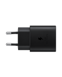 Samsung EP-TA800 Super Fast Charging 25W Įkroviklis USB-C + Kabelis USB-C, Juoda