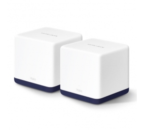 Mercusys | AC1900 Whole Home Mesh Wi-Fi System | Halo H50G (2-Pack) | 802.11ac | 600+1300 Mbit/s | Mbit/s | Ethernet LAN (RJ-45) ports 3 | Mesh Support Yes | MU-MiMO Yes | No mobile broadband | Antenna type