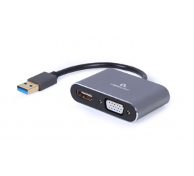 Cablexpert USB display adapter | A-USB3-HDMIVGA-01 | 0.15 m | USB 3.0 Type-A