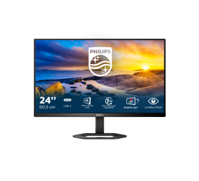 Monitorius Philips 5000 Series LED 24in 1920x1080 75Hz IPS300cd/m2 1 ms HDMI DisplayPort USB-C SPKR.