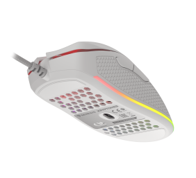 Genesis | Gaming Mouse | Krypton 555 | Wired | Optical | Gaming Mouse | USB 2.0 | White | Yes