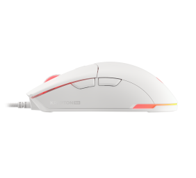 Genesis | Ultralight Gaming Mouse | Krypton 750 | Wired | Optical | Gaming Mouse | USB 2.0 | White | Yes